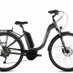 Forme Morley 1 ELS Step Through Hybrid Electric Bike, 700c Wheel, Bosch 400Wh - Graphite