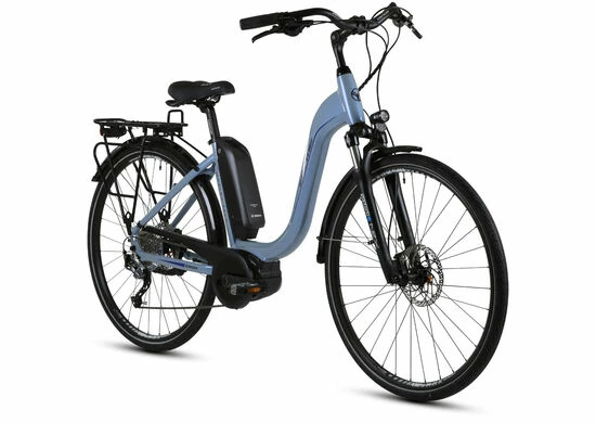 Forme Morley 1 ELS Step Through Hybrid Electric Bike, 700c Wheel, Bosch 400Wh - Blue 4 Forme Morley 1 ELS Step Through Hybrid Electric Bike, 700c Wheel, Bosch 400Wh - Blue - Image 2