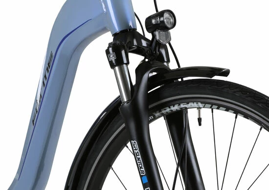 Forme Morley 1 ELS Step Through Hybrid Electric Bike, 700c Wheel, Bosch 400Wh - Blue 6 Forme Morley 1 ELS Step Through Hybrid Electric Bike, 700c Wheel, Bosch 400Wh - Blue - Image 4