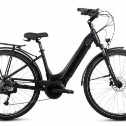 Forme Morley 1E Step Through Hybrid Electric Bike, Bosch 500Wh - Satin Black