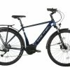 Forme Peak Trail 1E Crossbar Hybrid Trekking Bike, BOSCH Powered - Midnight Blue -Cheap Hybrid Electric Bikes Store forme peak trail 1e hybrid x 41933 1