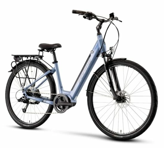 Forme Peak Trail 2ELS Step Through Hybrid Electric Bike, 700c Wheel - Pearl Metallic Blue 4 Forme Peak Trail 2ELS Step Through Hybrid Electric Bike, 700c Wheel - Pearl Metallic Blue - Image 2