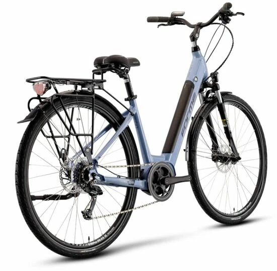 Forme Peak Trail 2ELS Step Through Hybrid Electric Bike, 700c Wheel - Pearl Metallic Blue 5 Forme Peak Trail 2ELS Step Through Hybrid Electric Bike, 700c Wheel - Pearl Metallic Blue - Image 3