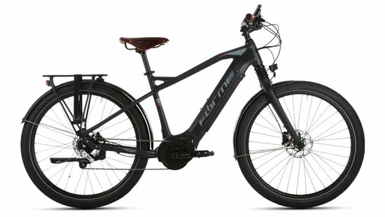 Forme Repton Pro E City & Trail Electric Bicycle, 27.5" Wheel, BOSCH 500Wh - Black/Brown 3 Forme Repton Pro E City & Trail Electric Bicycle, 27.5" Wheel, BOSCH 500Wh - Black/Brown