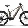 Haibike Adventr FS 10 Full Suspension Trekking Electric Mountain Bike 2023, Yamaha PW-X3 - Warm Grey