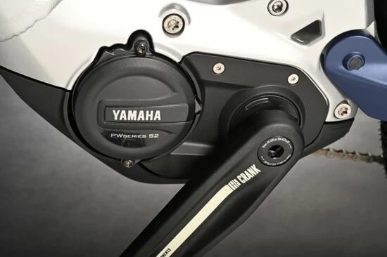 Haibike Adventr FS 9 Full SusTrekking Electric Mountain Bike 2023, Yamaha PW-S2 - Silver/Blue 7 Haibike Adventr FS 9 Full SusTrekking Electric Mountain Bike 2023, Yamaha PW-S2 - Silver/Blue - Image 5