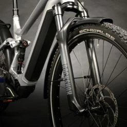 Haibike Adventr FS 9 Full SusTrekking Electric Mountain Bike 2023, Yamaha PW-S2 - Silver/Blue -Cheap Hybrid Electric Bikes Store haibike adventr fs 9 2023 x 43305