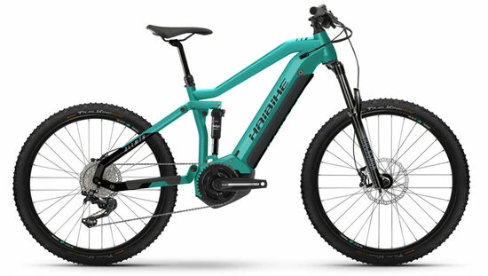 Haibike AllMtn 1 Full Sus Electric Mountain Bike - Aquamarine 3 Haibike AllMtn 1 Full Sus Electric Mountain Bike - Aquamarine