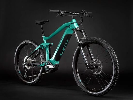 Haibike AllMtn 1 Full Sus Electric Mountain Bike - Aquamarine 4 Haibike AllMtn 1 Full Sus Electric Mountain Bike - Aquamarine - Image 2