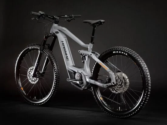 Haibike AllMtn 4 Full Sus Electric Mountain Bike 2021 - Matt Grey 6 Haibike AllMtn 4 Full Sus Electric Mountain Bike 2021 - Matt Grey - Image 4