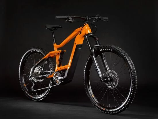 Haibike AllMtn 4 Full Sus Electric Mountain Bike 2021 - Lava 4 Haibike AllMtn 4 Full Sus Electric Mountain Bike 2021 - Lava - Image 2