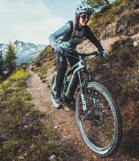 Haibike AllMtn 6 Full Sus Electric Bik, Yamaha PW-X2 Motor, 27.5/29" Wheel - Bamboo Green 4 Haibike AllMtn 6 Full Sus Electric Bik, Yamaha PW-X2 Motor, 27.5/29" Wheel - Bamboo Green - Image 2