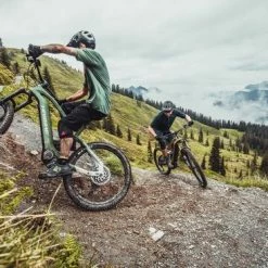 Haibike AllMtn 6 Full Sus Electric Bik, Yamaha PW-X2 Motor, 27.5/29" Wheel - Bamboo Green 7 Haibike AllMtn 6 Full Sus Electric Bik, Yamaha PW-X2 Motor, 27.5/29" Wheel - Bamboo Green -Cheap Hybrid Electric Bikes Store haibike allmtn 6 fs electric bike x 40574