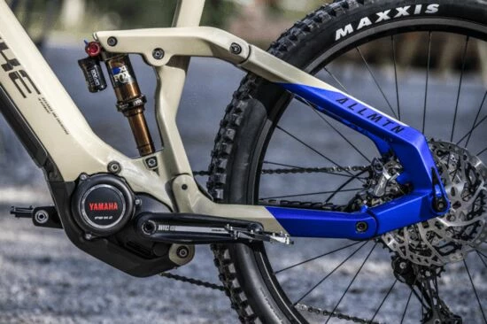 Haibike AllMtn 7 Full Sus Electric Bike, Yamaha PW-X2 Motor, 27.5/29" Wheel - Iced Coffee 6 Haibike AllMtn 7 Full Sus Electric Bike, Yamaha PW-X2 Motor, 27.5/29" Wheel - Iced Coffee - Image 4