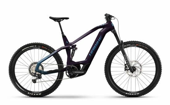 Haibike AllMtn CF 11 Full Sus Electric Mountain Bike 2022, Mix Wheel, Bosch Perf. CX - Purple/Navy 3 Haibike AllMtn CF 11 Full Sus Electric Mountain Bike 2022, Mix Wheel, Bosch Perf. CX - Purple/Navy