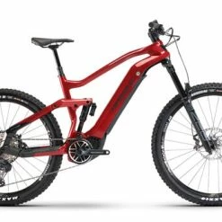 Haibike AllMtn CF 12 Full Sus Electric Mountain Bike 2022, Mix Wheel, Yamaha PW-X2 - Blood Red
