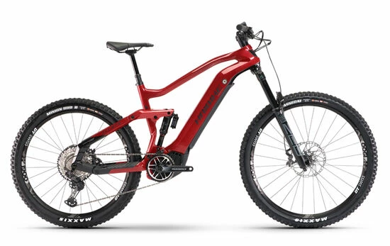 Haibike AllMtn CF 12 Full Sus Electric Mountain Bike 2022, Mix Wheel, Yamaha PW-X2 - Blood Red 3 Haibike AllMtn CF 12 Full Sus Electric Mountain Bike 2022, Mix Wheel, Yamaha PW-X2 - Blood Red
