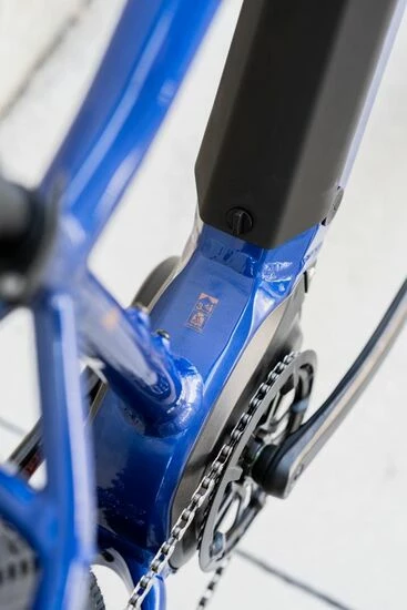 Haibike AllTrack 4 Hardtail Electric Mountain Bike 2023, BOSCH Perf. - Metallic Midnight Blue/Bronze 10 Haibike AllTrack 4 Hardtail Electric Mountain Bike 2023, BOSCH Perf. - Metallic Midnight Blue/Bronze - Image 8