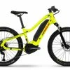 Haibike AllTrack Kids Hardtail Electric Mountain Bike 2023, 24" Wheel, Yamaha PW-TE - Lime -Cheap Hybrid Electric Bikes Store haibike alltrack kids ht emtb 2023 x 42096