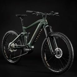 Haibike AllTrail 4 Full Sus Electric Mountain Bike 2022, 27.5" Wheel, Yamaha PW-ST - Green/Camel 19 Haibike AllTrail 4 Full Sus Electric Mountain Bike 2022, 27.5" Wheel, Yamaha PW-ST - Green/Camel -Cheap Hybrid Electric Bikes Store haibike alltrail 4 full sus emtb 2022 x 42424