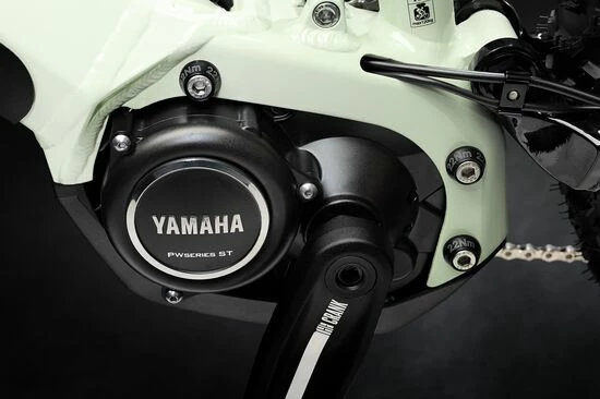 Haibike AllTrail 4 Full Sus Electric Mountain Bike 2022, 27.5" Wheel, Yamaha PW-ST - Gloss Honeydew 6 Haibike AllTrail 4 Full Sus Electric Mountain Bike 2022, 27.5" Wheel, Yamaha PW-ST - Gloss Honeydew - Image 4