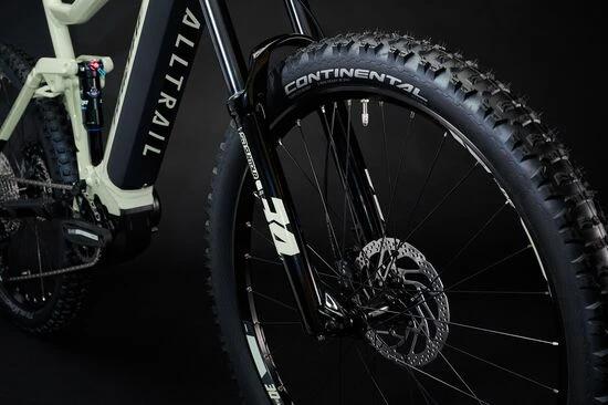 Haibike AllTrail 4 Full Sus Electric Mountain Bike 2022, 27.5" Wheel, Yamaha PW-ST - Gloss Honeydew 9 Haibike AllTrail 4 Full Sus Electric Mountain Bike 2022, 27.5" Wheel, Yamaha PW-ST - Gloss Honeydew - Image 7