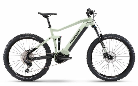 Haibike AllTrail 4 Full Sus Electric Mountain Bike 2022, 27.5" Wheel, Yamaha PW-ST - Gloss Honeydew 3 Haibike AllTrail 4 Full Sus Electric Mountain Bike 2022, 27.5" Wheel, Yamaha PW-ST - Gloss Honeydew