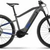 Haibike HardNine 7 Hardtail Electric Mountain Bike 2021 - Anthracite/Blue