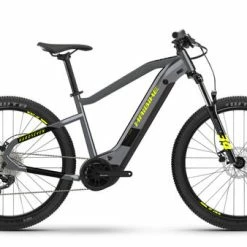 Haibike Hardseven 6 Hardtail Electric Mountain Bike 2022, Yamaha PW-ST, 630Wh - Grey/Yellow