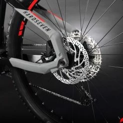 Haibike Hardseven 9 Hardtail Electric Mountain Bike 2022, BOSCH Perf. CX, 625Wh - Black/Grey/Red -Cheap Hybrid Electric Bikes Store haibike hardseven 9 hardtail emtb 2022 x 42161