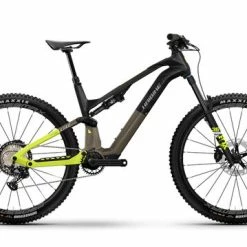 Haibike Lyke 11 Full Suspension Electric Mountain Bike 2023, 29" Wheel - Metallic Sand/Lime