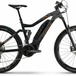 Haibike SDURO Fullseven LT 6.0 FS Electric MTB, Yamaha PW-X2, 27.5" Wheel - Black/Bronze