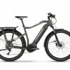 Haibike SDURO Trekking 4.0 Mens Trekking Electric Bike 2021, Yamaha PW-ST Motor, 500Wh - Grey -Cheap Hybrid Electric Bikes Store haibike sduro trekking 40 mens 2021 x 40581