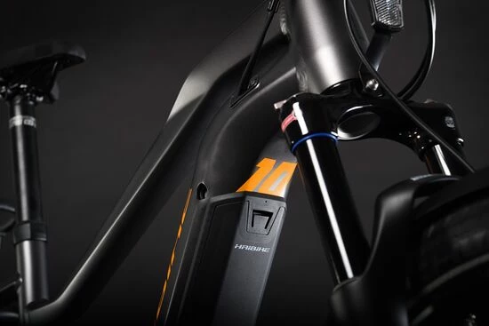 Haibike Trekking 10 MID Hybrid Electric Bike 2021, BOSCH Perf. CX, 625Wh - Titan/Lava 5 Haibike Trekking 10 MID Hybrid Electric Bike 2021, BOSCH Perf. CX, 625Wh - Titan/Lava - Image 3