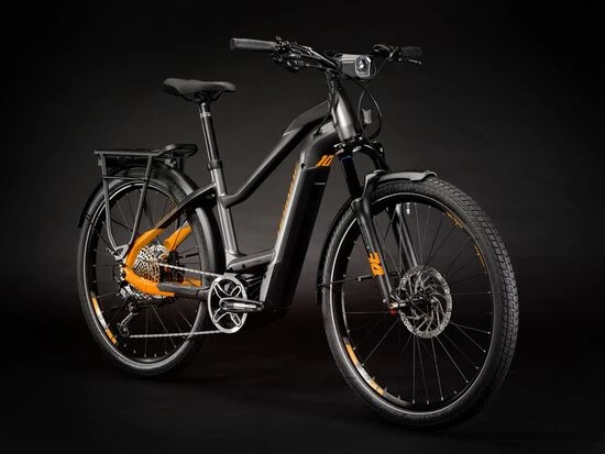 Haibike Trekking 10 MID Hybrid Electric Bike 2021, BOSCH Perf. CX, 625Wh - Titan/Lava 4 Haibike Trekking 10 MID Hybrid Electric Bike 2021, BOSCH Perf. CX, 625Wh - Titan/Lava - Image 2