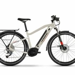 Haibike Trekking 4 HIGH Hybrid Electric Bike 2022, Yamaha PW-TE, 500Wh - Cream