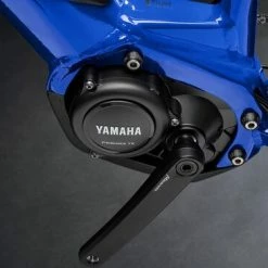 Haibike Trekking 4 LOW Hybrid Electric Bike 2022, 27.5 Wheel, Yamaha PW-TE - Gloss Blue/Matt Black -Cheap Hybrid Electric Bikes Store haibike trekking 4 low electric bike 2022 x 42429