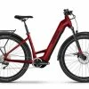 Haibike Trekking 5 LOW Hybrid Electric Bike 2023, 27.5" Wheel, Yamaha PW-S2 - Metallic Red -Cheap Hybrid Electric Bikes Store haibike trekking 5 low emtb 2023 x 43293 2