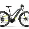 Haibike Trekking 6 Lowstandover Hybrid Electric Bike 2022 (Crossover), Yamaha PW-ST, 500Wh - Grey -Cheap Hybrid Electric Bikes Store haibike trekking 6 lso 2022 x 42041