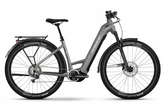 Haibike Trekking 7 LOW All-Rounder Electric Bike 2023, 27.5" Wheel, Yamaha PW-S2 - Grey 3 Haibike Trekking 7 LOW All-Rounder Electric Bike 2023, 27.5" Wheel, Yamaha PW-S2 - Grey