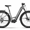 Haibike Trekking 7 LOW All-Rounder Electric Bike 2023, 27.5" Wheel, Yamaha PW-S2 - Grey
