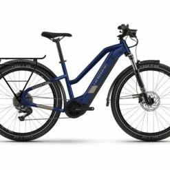 Haibike Trekking 7 MID Hybrid Electric Bike - Navy