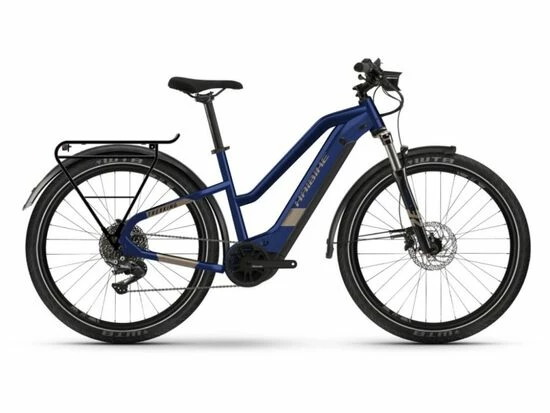 Haibike Trekking 7 MID Hybrid Electric Bike - Navy 3 Haibike Trekking 7 MID Hybrid Electric Bike - Navy