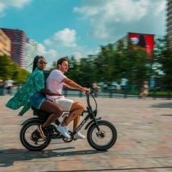 Knaap RTD 2 Seater Urban Electric Bike, Mid Suspension, 21Ah Battery - Black 27 Knaap RTD 2 Seater Urban Electric Bike, Mid Suspension, 21Ah Battery - Black -Cheap Hybrid Electric Bikes Store knaap rtd urban e bike x 42746