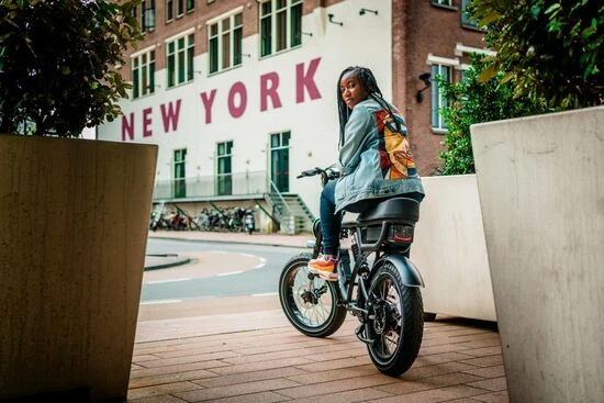 Knaap RTD 2 Seater Urban Electric Bike, Mid Suspension, 21Ah Battery - Black 15 Knaap RTD 2 Seater Urban Electric Bike, Mid Suspension, 21Ah Battery - Black - Image 13