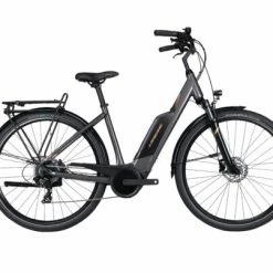 Lapierre E-Urban 3.4 Step Through Hybrid Electric Bike, Bosch 400Wh - Grey