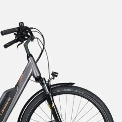 Lapierre E-Urban 3.4 Step Through Hybrid Electric Bike, Bosch 400Wh - Grey -Cheap Hybrid Electric Bikes Store lapierre e urban 34 st bosch x 43442 1