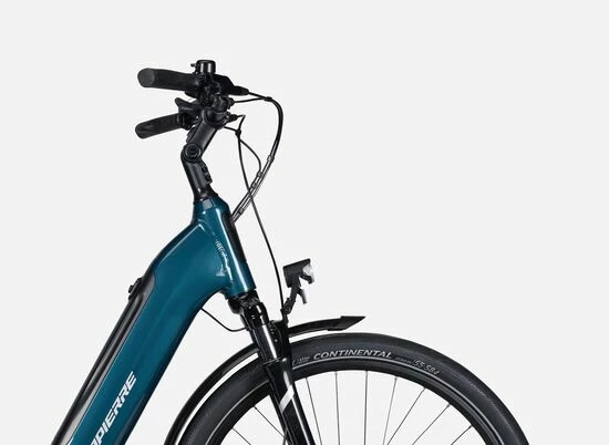 Lapierre E-Urban 4.4 Step Through Hybrid Electric Bike 2022, Bosch 400Wh - Metallic Sea Green 4 Lapierre E-Urban 4.4 Step Through Hybrid Electric Bike 2022, Bosch 400Wh - Metallic Sea Green - Image 2