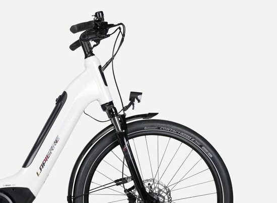 Lapierre E-Urban 6.5 Step Through Hybrid Electric Bike, Bosch 500wh - White 4 Lapierre E-Urban 6.5 Step Through Hybrid Electric Bike, Bosch 500wh - White - Image 2