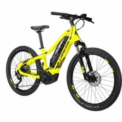 Lapierre Overvolt HT 24 Junior Hardtail Electric Mountain Bike 2021 - Yellow -Cheap Hybrid Electric Bikes Store lapierre overvolt ht 24 jr emtb x 41566